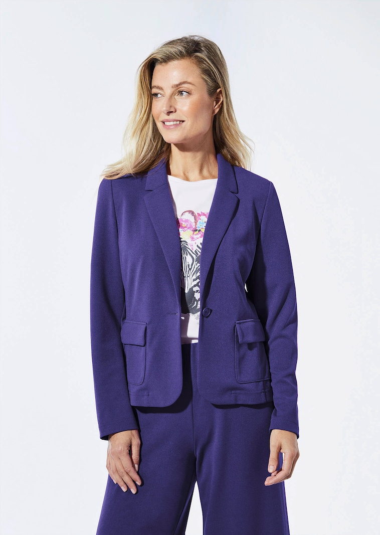 Blazer en jersey