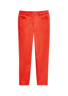 Slim-fit 7/8 jeans with rhinestone decoration thumbnail 7