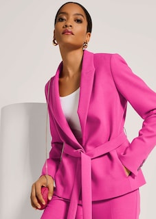 Blazer mit Taillenband thumbnail 5