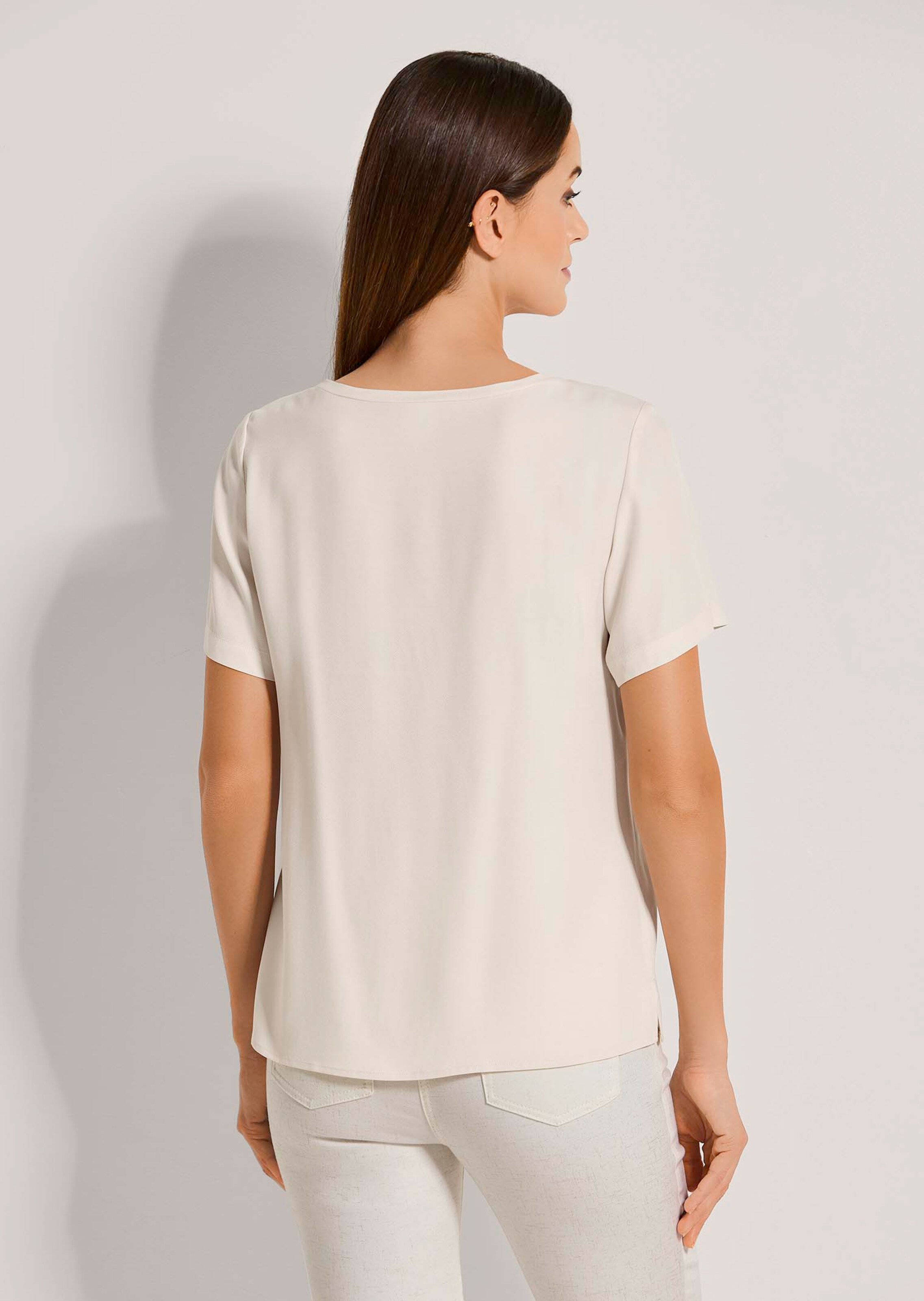 Round neck shirt with short sleeves thumbnail 4