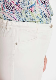 Satijnen katoenen broek LOUISA COMFORT+ thumbnail 5