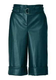Bermuda-Shorts in edler Leder-Optik thumbnail 2