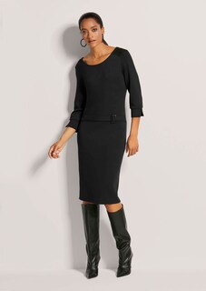 Kleid mit 3/4-Ärmeln thumbnail 2