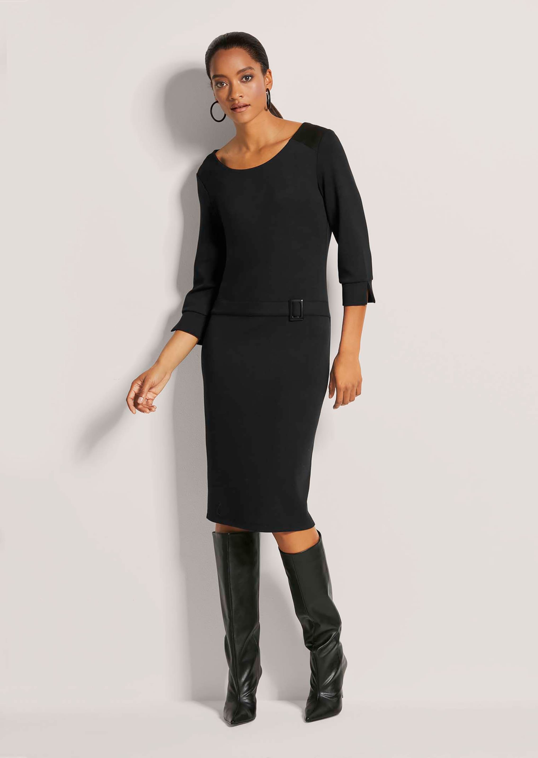 Kleid mit 3/4-Ärmeln thumbnail 2