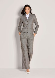 Blazer van Italiaanse garenmix thumbnail 3