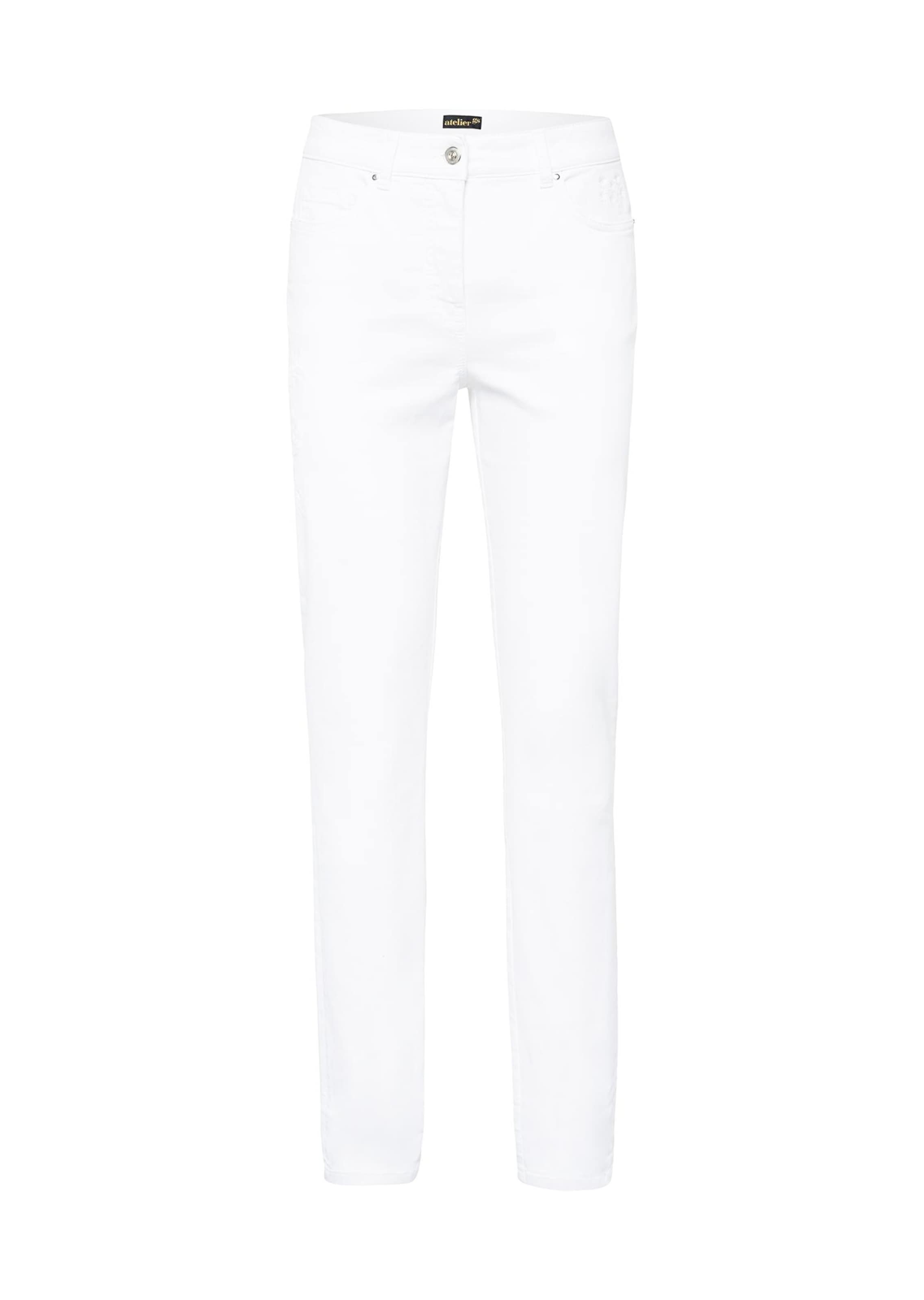 Formende Jeanshose mit figurfreundlichen Nähten
