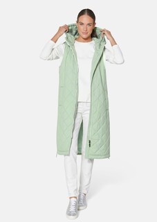 Lange Steppweste in Oversized-Form thumbnail 3