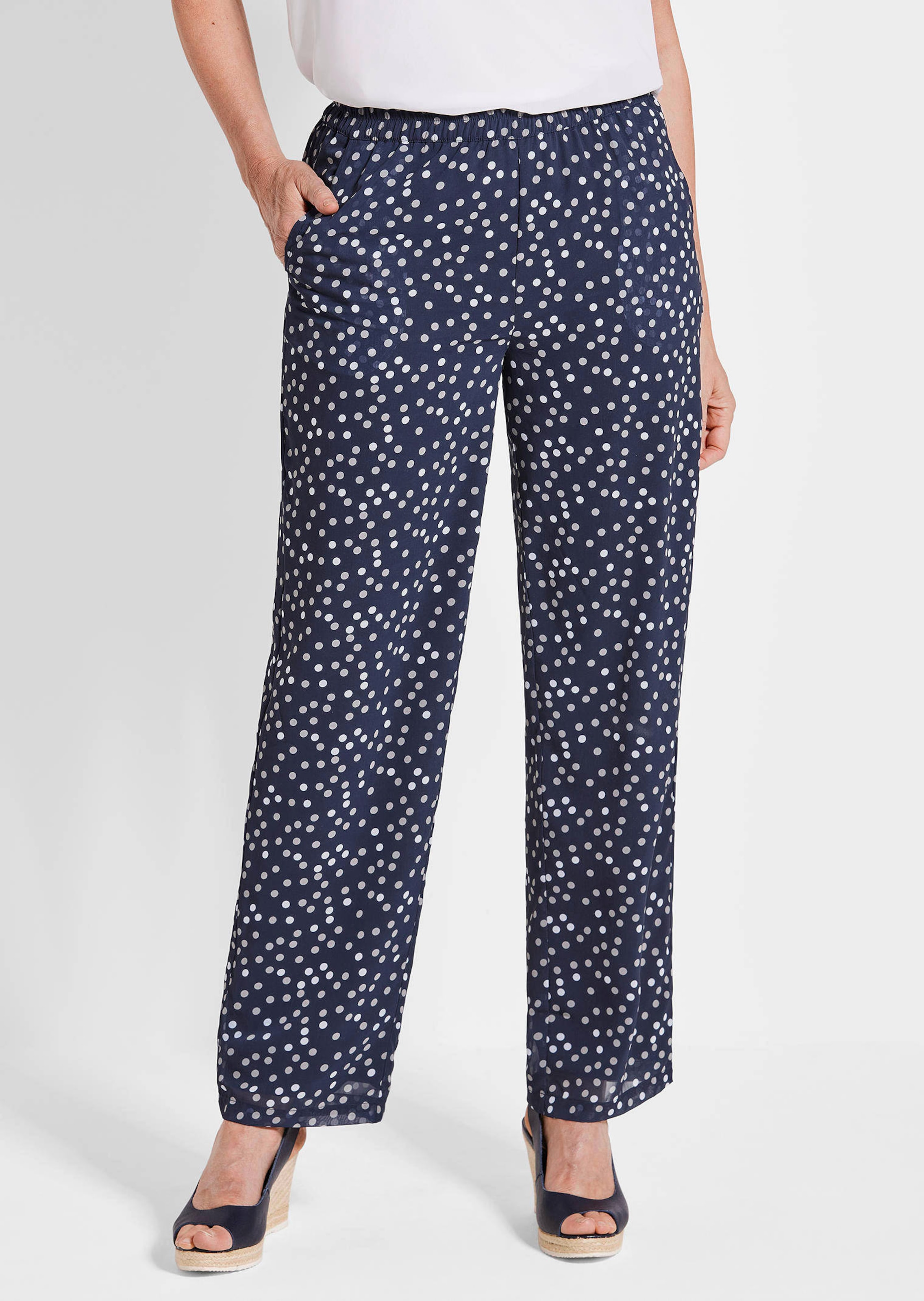 Hose VERA mit Tupfen-Muster