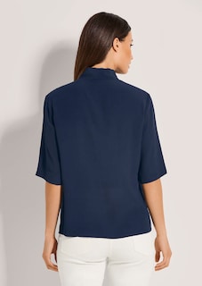 Halbarm-Bluse mit Schluppe thumbnail 4