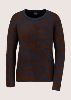 Pullover mit modischem Zebra-Muster thumbnail 7