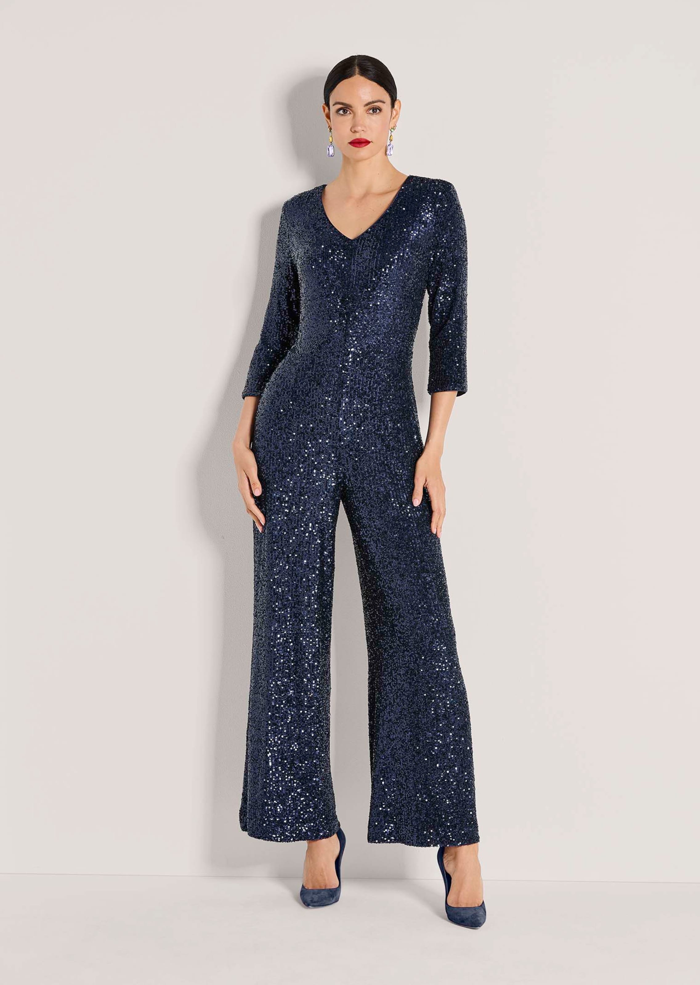 Combi-pantalon à paillettes
