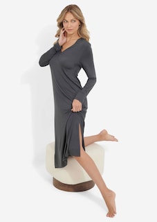 Chemise de nuit à manches longues thumbnail 3