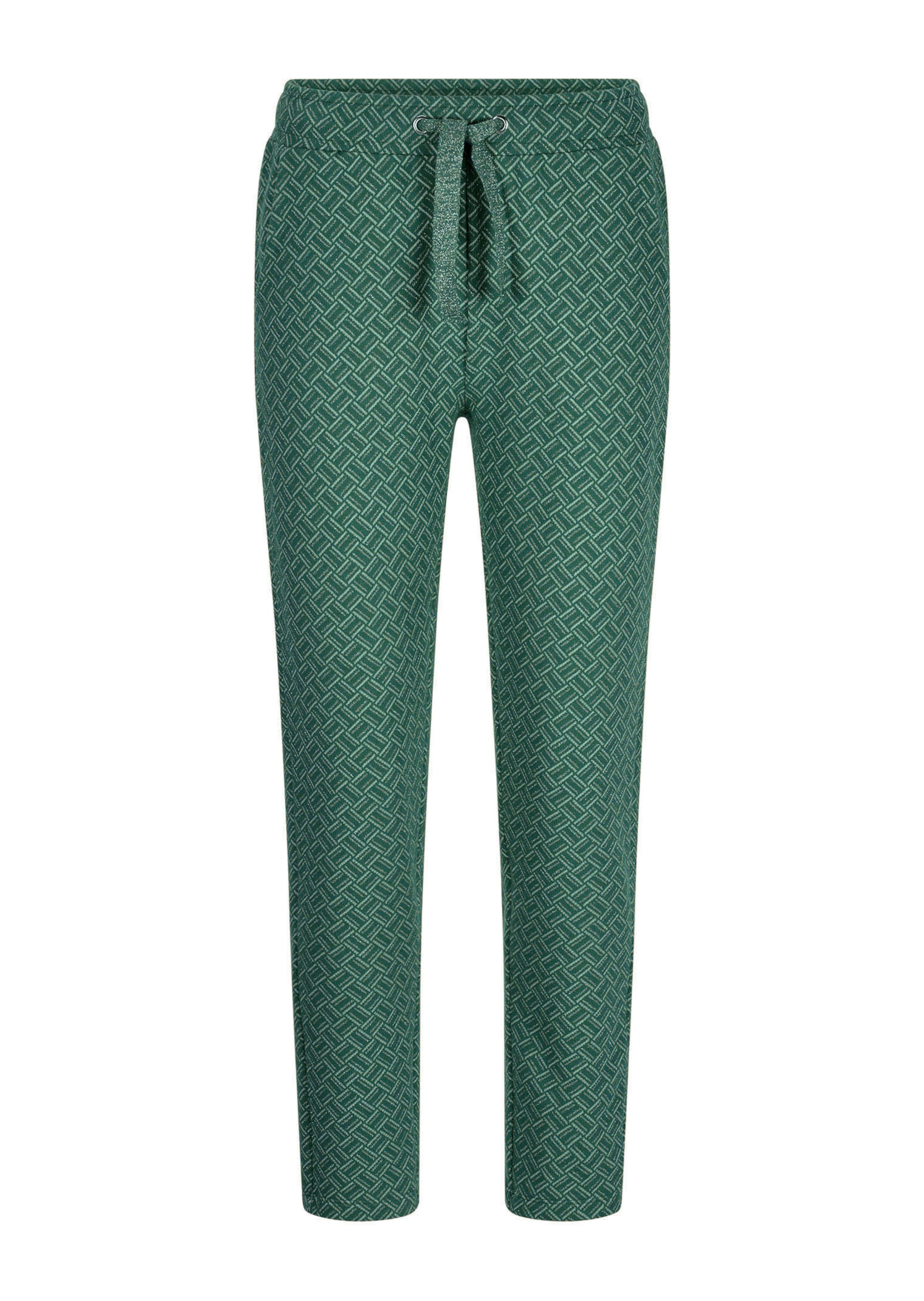 Vrijetijdsbroek met glansdetails