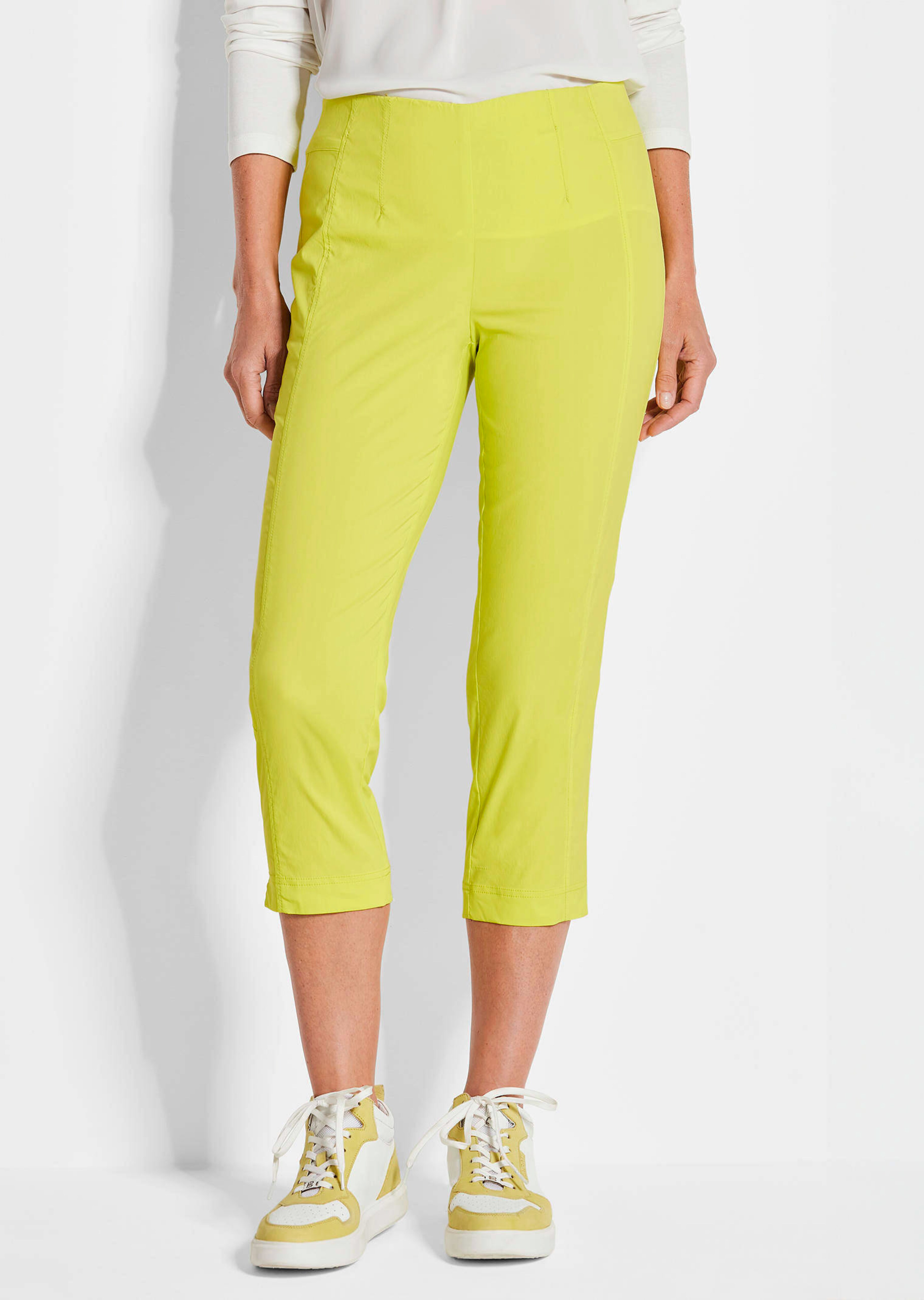 7/8-broek LOUISA met elastische tailleband van superstretch