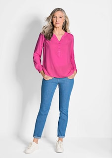 Blouse van pure viscose thumbnail 2