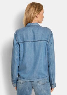 Hemdjacke im Denim-Look thumbnail 3