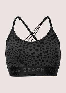 Sport-Bustier mit Leo-Muster thumbnail 4