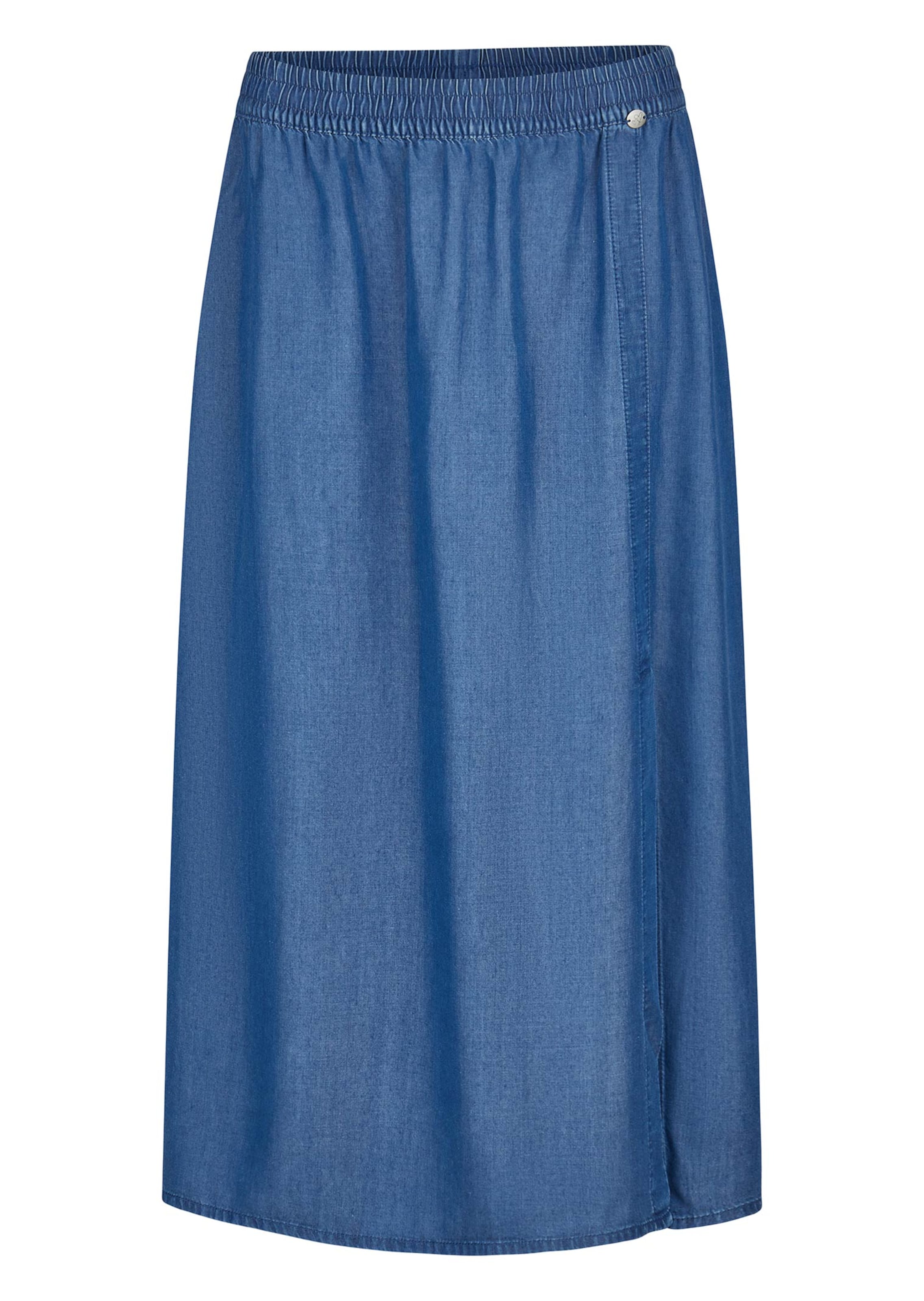 Leichter Sommerrock im Denim-Look