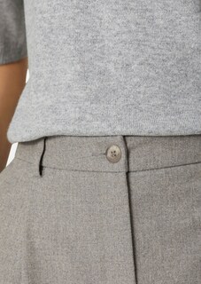 Pleated trousers in easy-care Ceramica fabric thumbnail 6