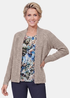 Zeitlose Strickjacke in Grobstrick thumbnail 8