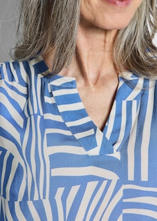 Lichte blouse van pure viscose thumbnail 5