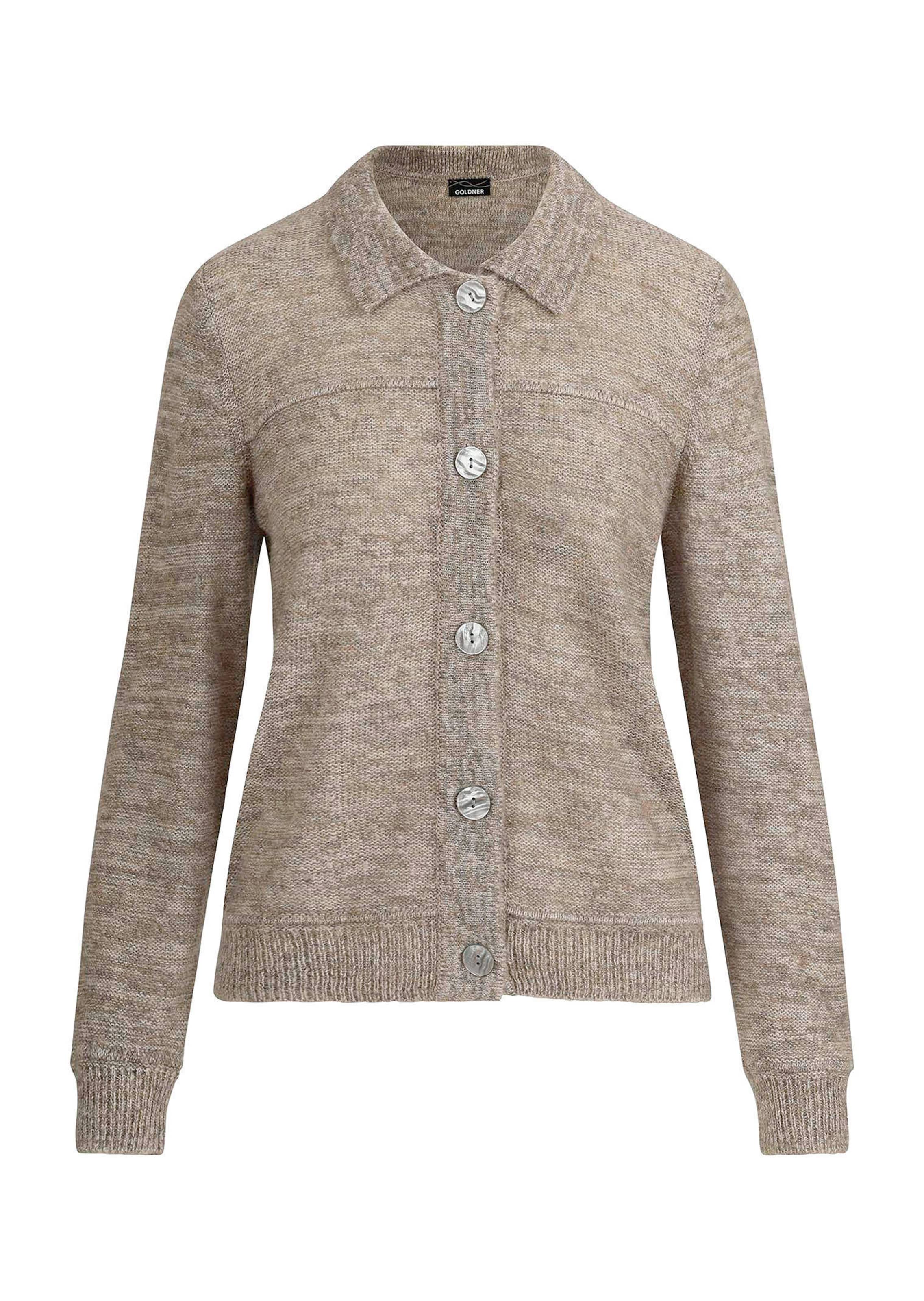 Pluizig tricot jasje met glittereffect