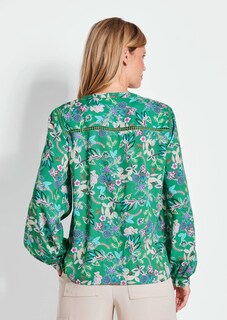 Bluse mit weiten Ärmeln & Paisley-Muster thumbnail 3
