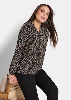 Veste de loisirs imprimée style blouson thumbnail 3