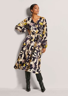 Kleid mit Bindegürtel thumbnail 3