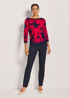 Jacquard-Pullover mit 3/4-Ärmeln thumbnail 3