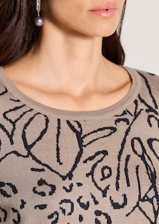 Feinstrickpullover im Mustermix thumbnail 6