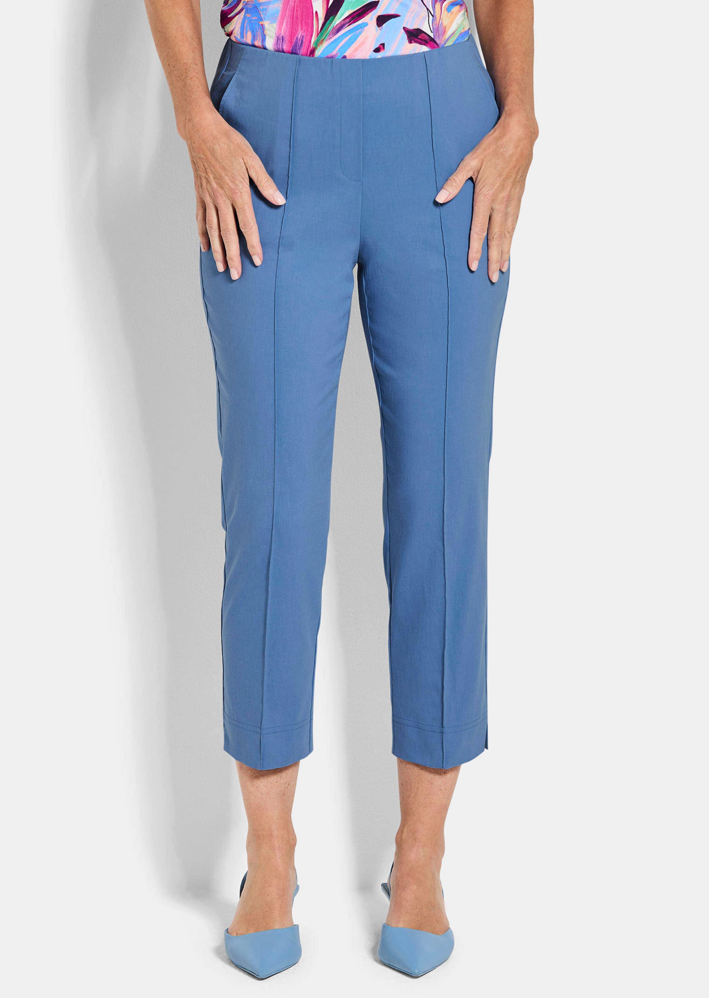 7/8-Bengalinhose BELLA mit Biesen