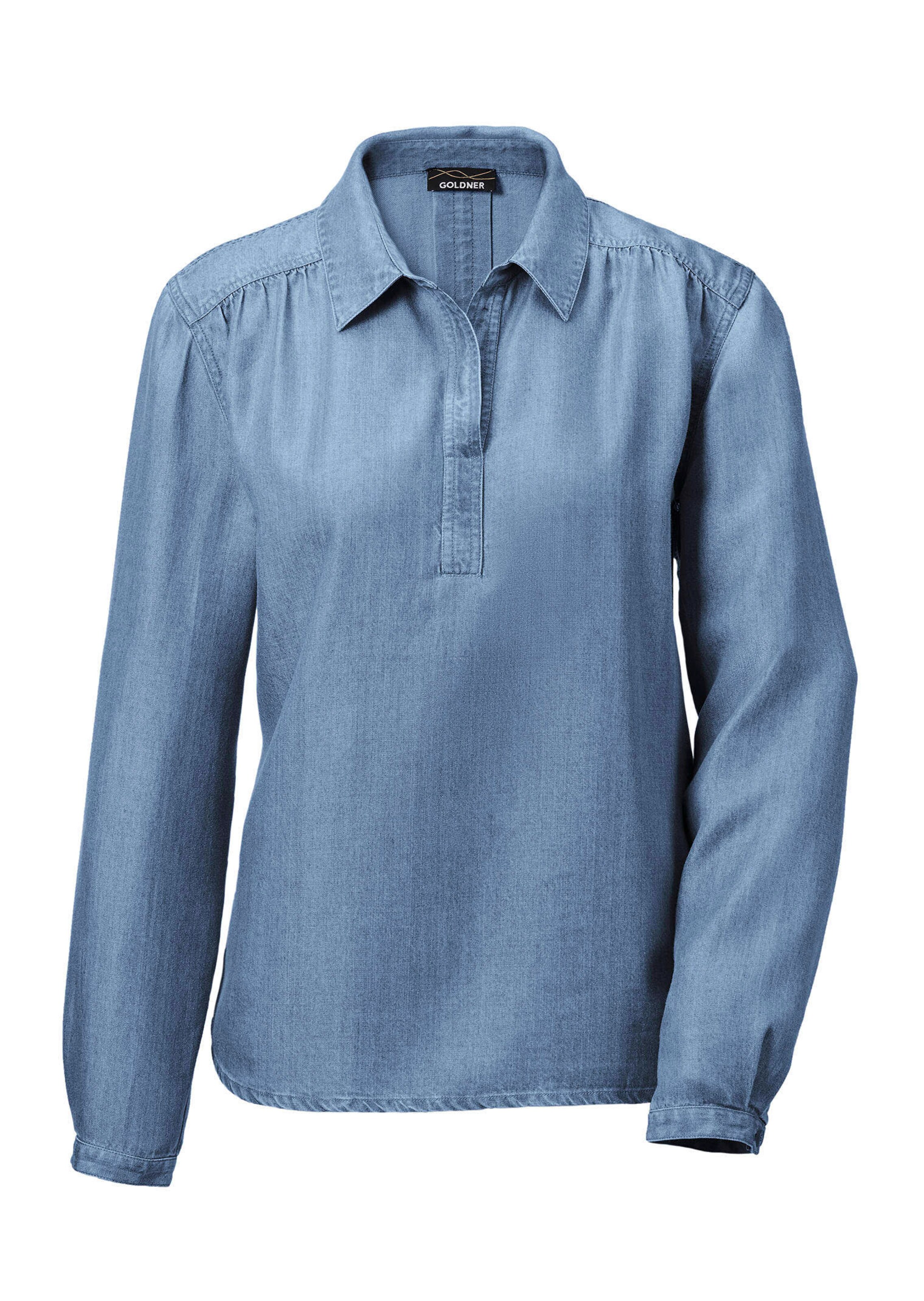 Denim blouse van Tencel thumbnail 6