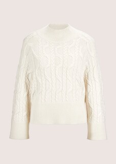 Pull en cachemire à motif torsadé thumbnail 7
