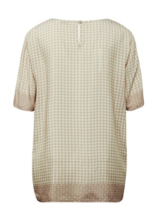 Gedessineerde blouse van hoogwaardige viscose thumbnail 3