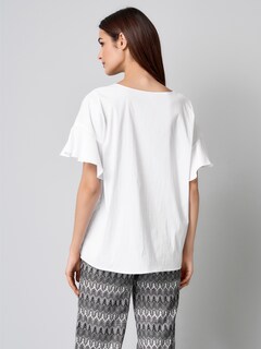 Bluse mit V-Ausschnitt thumbnail 4