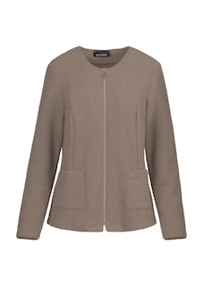 Jacke in Bouclé-Optik mit Baumwolle thumbnail 6