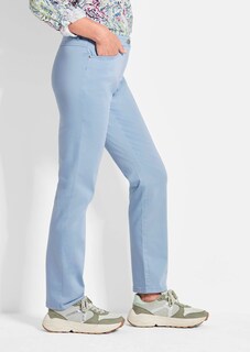 Pantalon en coton satiné LOUISA thumbnail 4