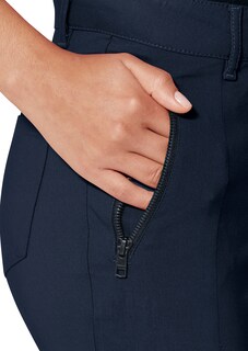 Skinny fit trousers with zip pockets thumbnail 6