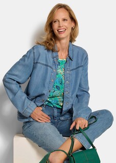 Hemdjacke im Denim-Look thumbnail 4