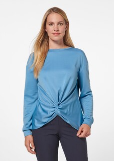 Sweatshirt mit Knoten-Drapierung thumbnail 2