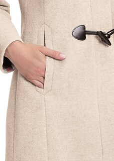 Duffelse coat van wolmix-materiaal thumbnail 5