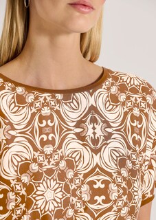 Lässiges Sommershirt im Material-Mix thumbnail 6