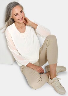 Elegante blouse van chiffon thumbnail 4