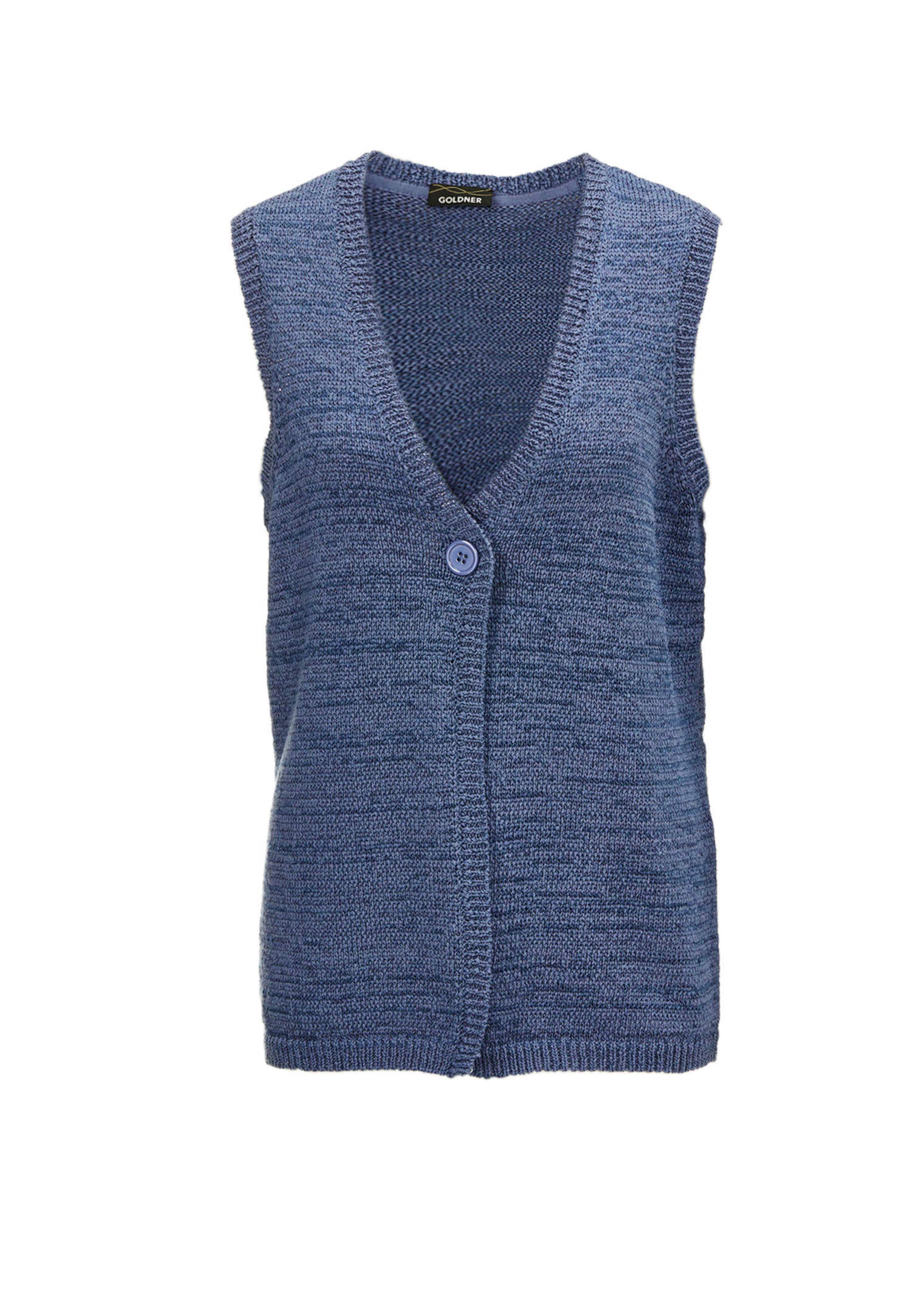 Tijdloos tricot vest met een V-hals