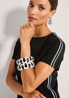 Sportives Kleid mit Kontraststreifen thumbnail 5