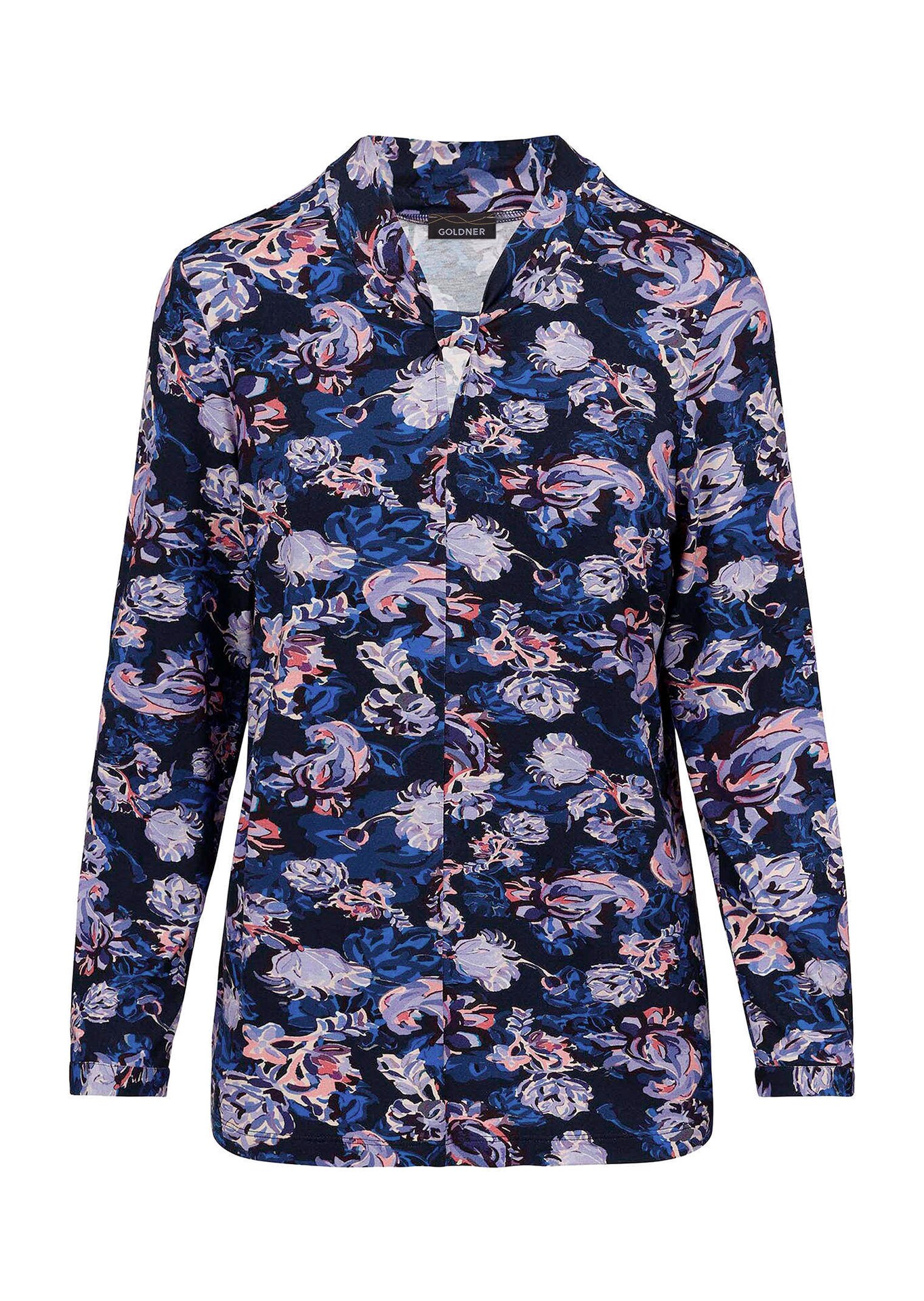 Jersey-Shirt mit Knotendetail