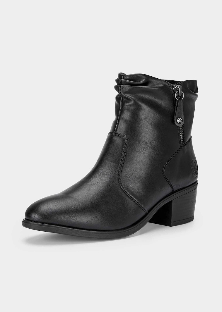 Bottines Ă talon bloc