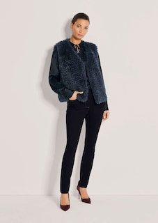 Faux fur gilet thumbnail 3