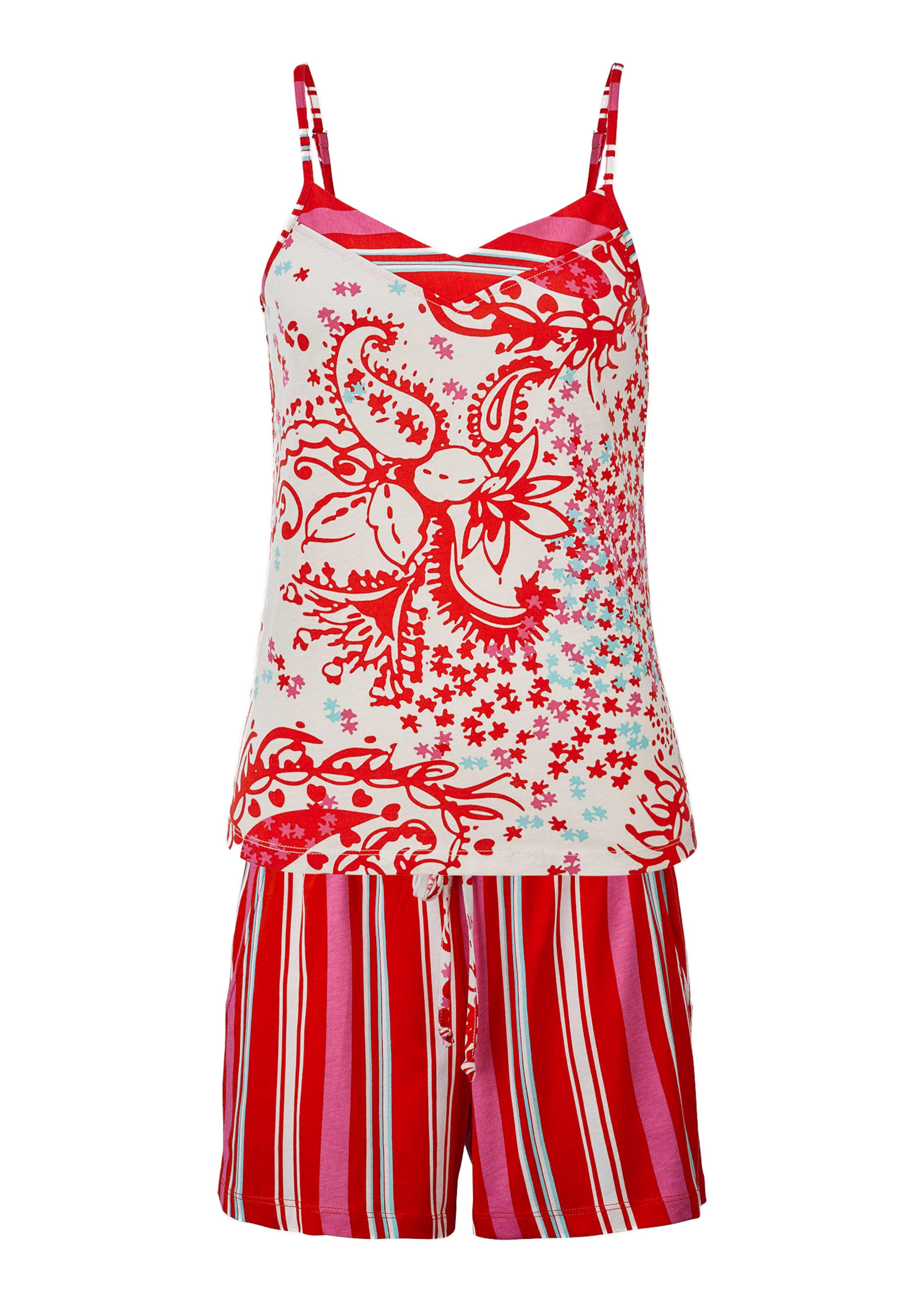 Shorty-Set mit Spagettiträgern